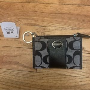NWT coach card holder
